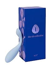 Vaginal- und G-Punkt-Vibrator blau - The Oh Collective Kit Vaginal & G-Spot Vibrator Blue — Bild N1