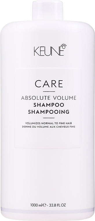 Feuchtigkeitsspendendes Haarshampoo mit Provitamin B5 und Weizenproteinen für mehr Volumen - Keune Care Absolute Volume Shampoo — Bild N3