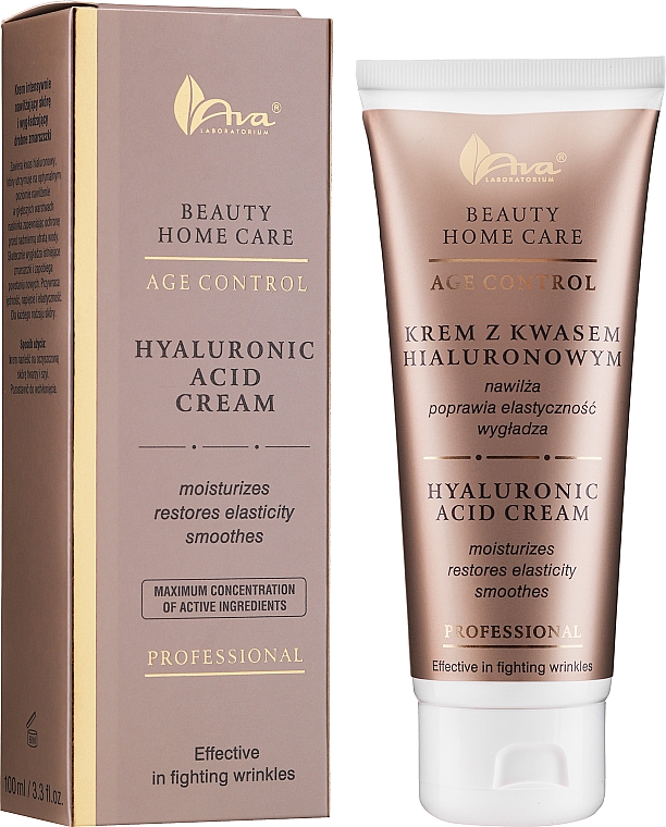 Gesichtscreme mit Hyaluronsäure - Ava Laboratorium Beauty Home Care Hyaluronic Acid Cream — Bild N2