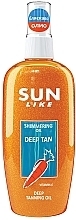 Düfte, Parfümerie und Kosmetik Schimmerndes Bräunungsbeschleunigungsöl - Sun Like Shimmering Oil Deep Tan