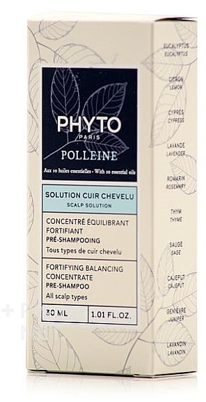 Stärkendes Haarkonzentrat - Phyto Polleine Scalp Solution Fortifying Balancing Concentrate	 — Bild N1