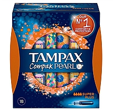 Tampons mit Applikator 18 St. - Tampax Pearl Compak Super Plus — Bild N1