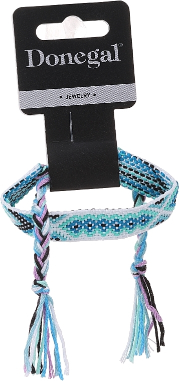 Armband mit Schmuck Herz 6409 blau  — Bild N1