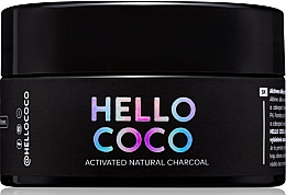 Düfte, Parfümerie und Kosmetik Aufhellendes natürliches Zahnpulver mit Aktivkohle - Hello Coco Sweet Mint Activated Natural Charcoal Teeth Whitener