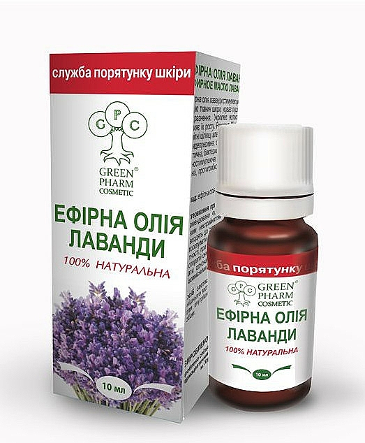 100% Natürliches ätherisches Lavendelöl - Green Pharm Cosmetic — Bild N1