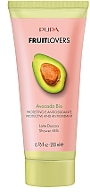 Schützende und antioxidative Duschmilch für den Körper mit Avocado-Extrakt - Pupa Friut Lovers Avocado Shower Milk — Bild N1