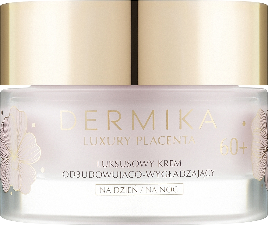 Revitalisierende und glättende Creme - Dermika Luxury Placenta 60+ — Bild N1
