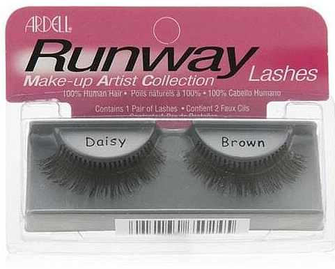 Künstliche Wimpern braun - Ardell Runway Daisy Brown Eyelashes — Bild N2