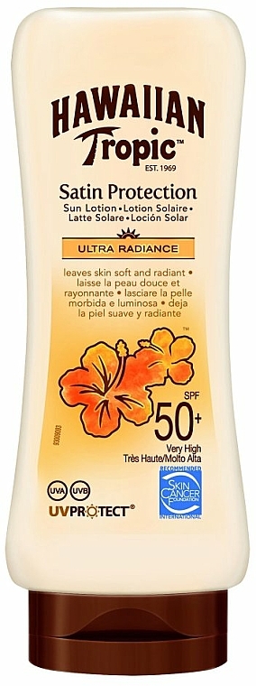 Sonnenschutzlotion für den Körper SPF 50+ - Hawaiian Tropic Satin Protection SPF 50+ — Bild N1