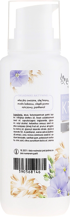 Gesichts- und Körpercreme mit Hafer - E-Fiore Oat Face And Body Cream — Bild N2