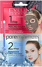 Düfte, Parfümerie und Kosmetik Erwärmendes Gesichtspeeling + kühlende Cryo-Maske - Eveline Cosmetics Pore Minimizer Face Mask