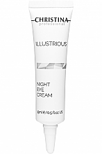 Straffende Augenpflege für die Nacht mit Augenpeptidkomplex, Koffein und Retinol - Christina Illustrious Night Eye Cream — Bild N1