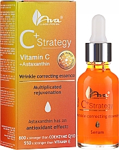 Düfte, Parfümerie und Kosmetik Anti-Falten Gesichtsserum mit Vitamin C - Ava Laboratorium C+ Strategy Wrinkle Correcting Essence Gel Serum