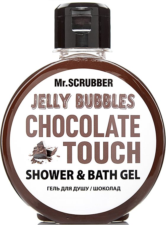 Duschgel - Mr.Scrubber Jelly Bubbles Chocolate Shower & Bath Gel — Bild N1