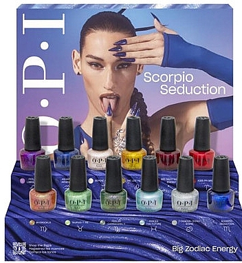 Set - OPI Nail Lacquer Classic Big Zodiac Energy Fall23 Collection (n/lacquer/12x15ml) — Bild N1