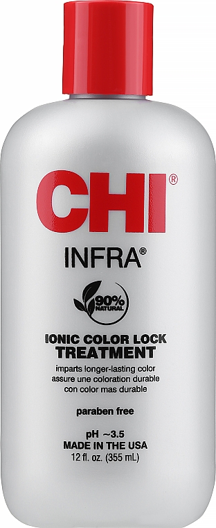 Neutralisierende Haarkur für chemisch behandeltes Haar - CHI Ionic Color Lock Treatment — Bild N1