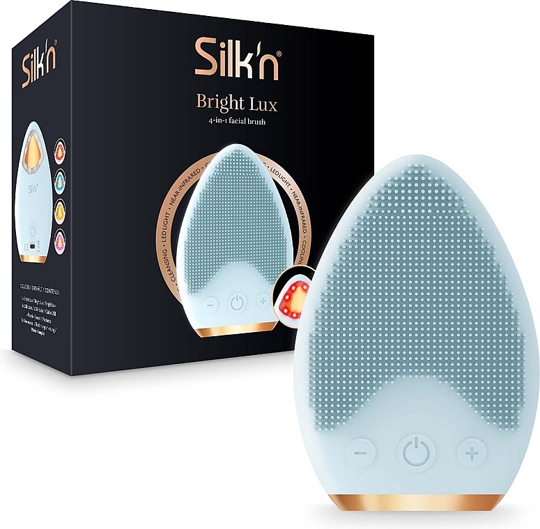 Gesichtsreinigungsbürste blau - Silk'n Bright Lux  — Bild N1