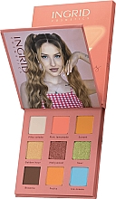 Lidschatten-Palette - Ingrid Cosmetics Team X Summer Evenings Eyeshadow Palette — Bild N1