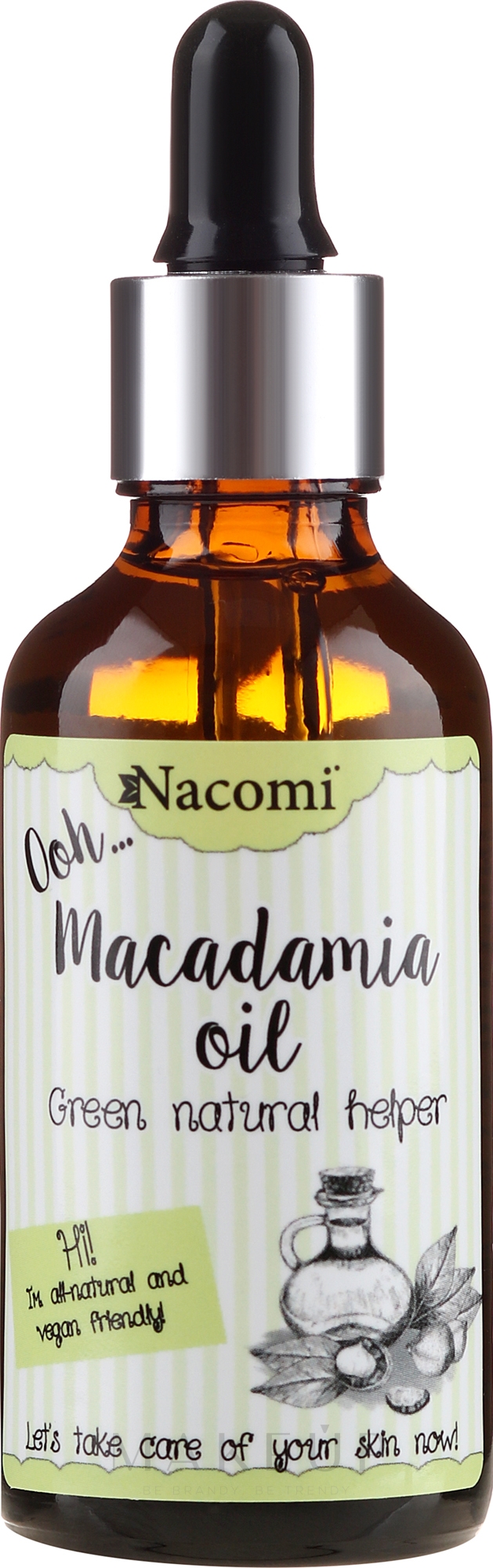 Macadamiaöl für den Körper - Nacomi Macadamia Oil — Bild 50 ml
