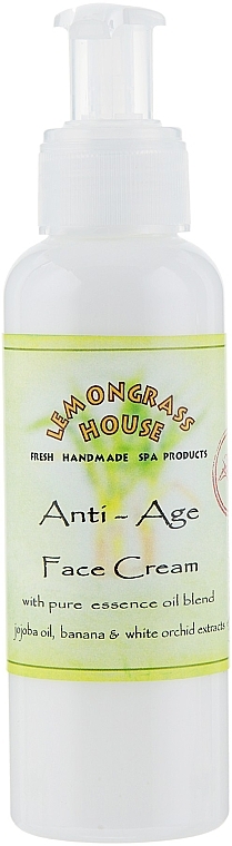 Anti-Aging-Gesichtscreme mit Jojobaöl und Orchideenextrakt - Lemongrass House Anti-age Face Cream — Bild N3