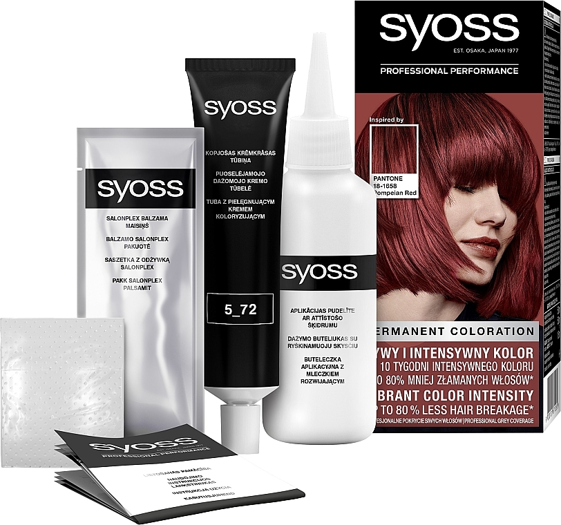 Permanente Haarfarbe - Syoss Permanent Coloration PANTONE — Bild N2