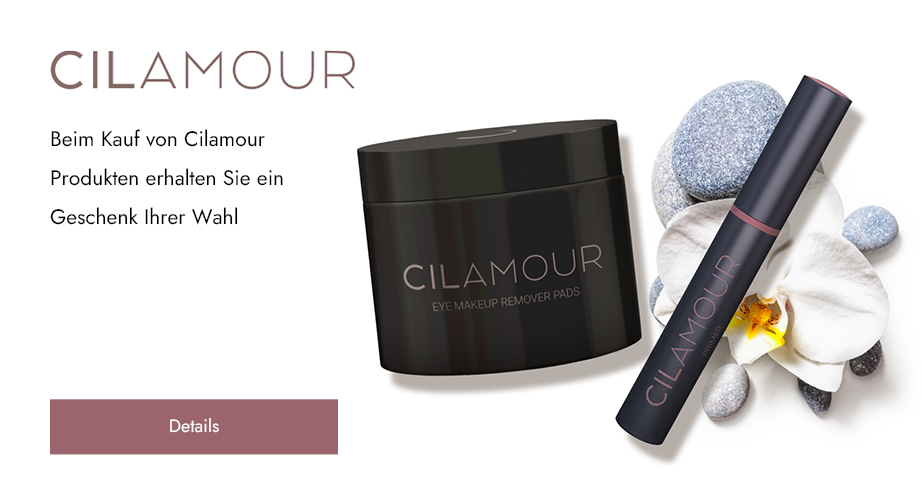 Beim Kauf von Cilamour Produkten erhalten Sie ein Geschenk Ihrer Wahl