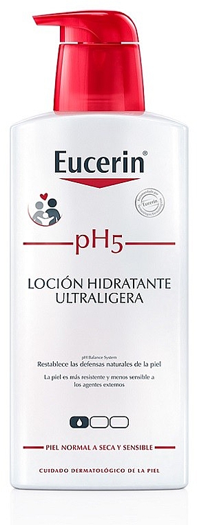 Ultra leichte Körperlotion - Eucerin pH5 Ultralight Hydrating Lotion — Bild N1