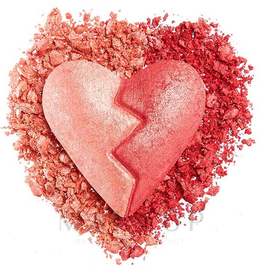 Schimmerndes Rouge-Duo - I Heart Revolution Heartbreakers Shimmer Blush — Bild Strong