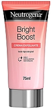 Düfte, Parfümerie und Kosmetik Peeling-Gesichtscreme - Neutrogena Bright Boost Exfoliating Cream