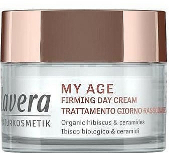Festigende Tagescreme für reife Haut mit Ceramiden und Bio-Hibiskus - Lavera My Age — Bild N1