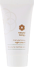 Nachtcreme mit Manuka-Honig für fettige und normale Haut - Natural Being Manuka Honey Night Cream — Bild N2