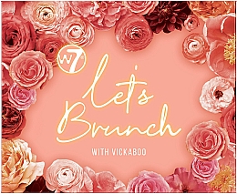 Lidschatten-Palette - W7 Let's Brunch With Vickaboo Pressed Pigment Palette — Bild N1