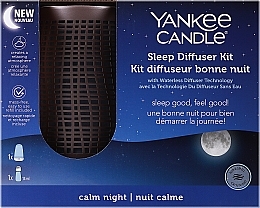 Düfte, Parfümerie und Kosmetik Set Elektrischer Aroma-Diffusor für die Nacht - Yankee Candle Sleep Diffuser Calm Night