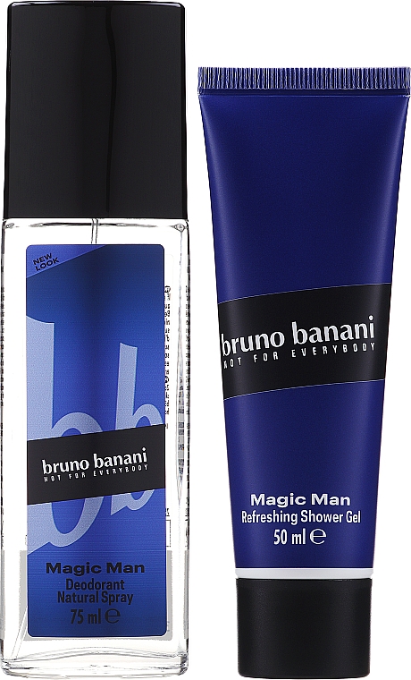 Bruno Banani Magic Man - Duftset (Duschgel 50ml + Deospray 75ml) — Bild N2
