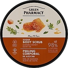 Zucker-Körperpeeling Manuka-Honig und Olivenöl - Green Pharmacy  — Bild N1