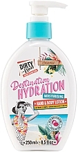 Düfte, Parfümerie und Kosmetik Feuchtigkeitsspendende Hand- und Körperlotion - Dirty Works Destination Hydration Hand and Body Lotion