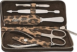 Maniküre-Set 5-tlg. Leo - Erbe Solingen Manicure Zipper Case — Bild N1