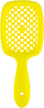 Haarbürste Neon Gelb - Janeke Small Superbrush Neon Yellow — Bild N2