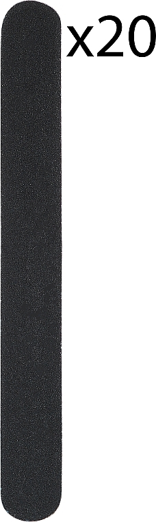 Ersatzfeilenblätter für Nagelfeile 12/135 mm 240 Körnung 20 St. - Tufi Profi — Bild N1