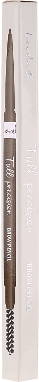 Augenbrauenstift mit Bürstchenapplikator - Lovely Full Precision Brow Pencil — Bild N1