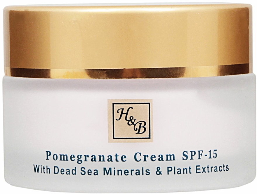 Verjüngende Gesichtscreme für mehr Elastizität mit Granatapfel - Health And Beauty Pomegranates Firming Cream SPF 15 — Bild N2