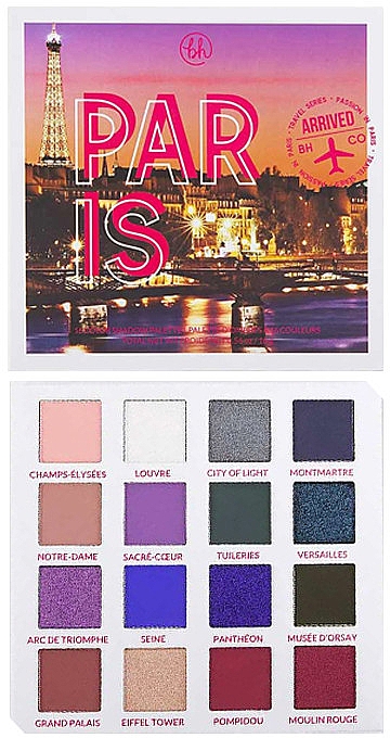 Lidschatten-Palette - BH Cosmetics Passion In Paris Eyeshadow Palette — Bild N1