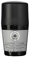 Düfte, Parfümerie und Kosmetik Roger&Gallet L'Homme Cedre - Deo Roll-on Antitranspirant