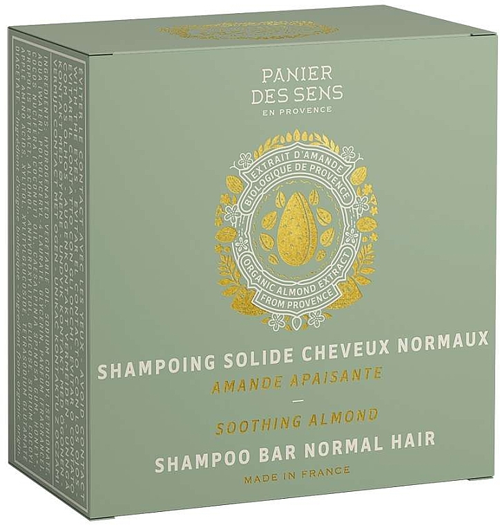 Festes Schampoo Mandel - Panier Des Sens Shampoo Bar Soothing Almond — Bild N2