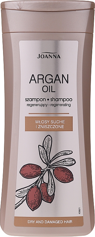 Shampoo für trockenes und strapaziertes Haar mit Arganöl - Joanna Argan Oil Hair Shampoo