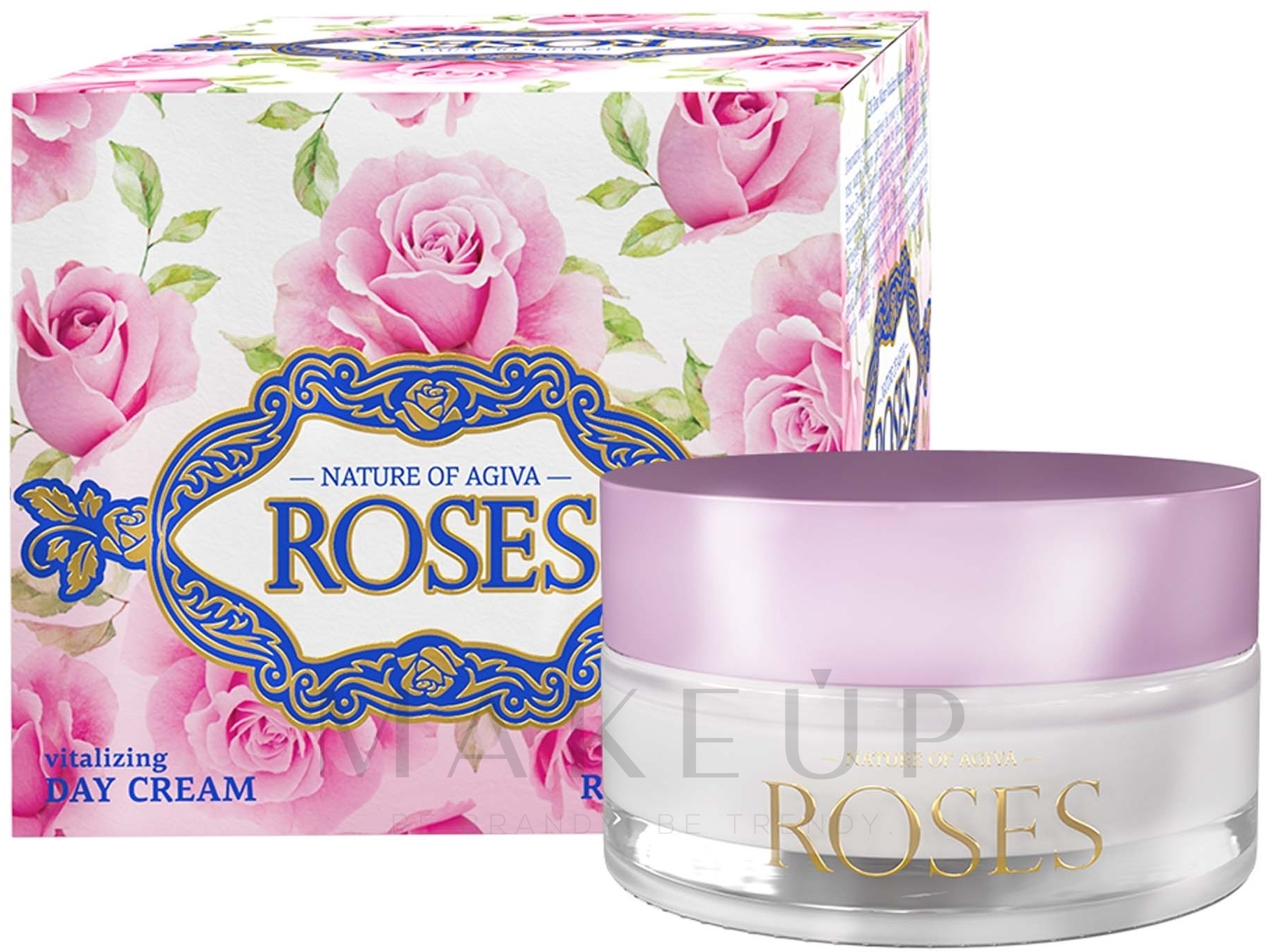 Vitalisierende Tagescreme für das Gesicht - Nature of Agiva Roses Vitalizing Day Cream — Bild 30 ml