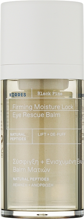 Verjüngender Augenbalsam - Korres Black Pine 4D Eye Rescue Balm — Bild N1