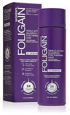 Anti-Haarausfall-Shampoo für Frauen - Foligain Women's Triple Action Shampoo For Thinning Hair — Bild N5