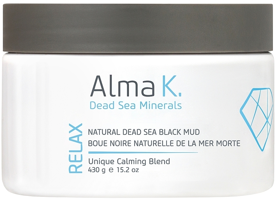 Natürlicher schwarzer Schlamm - Alma K Natural Black Mud — Bild N1