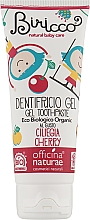 Düfte, Parfümerie und Kosmetik Kinderzahnpasta mit Kirschgeschmack - Officina Naturae Ciliegia Cherry Gel Toothpaste